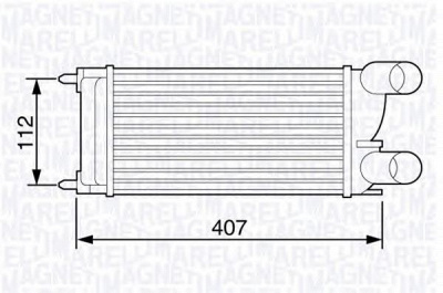 MAGNETI MARELLI 351319203550 -  Интеркулер